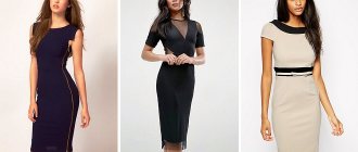 Pencil dress - fashionable models of the most versatile women&#39;s style