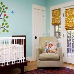 Roman blinds for the nursery: how to choose the right one