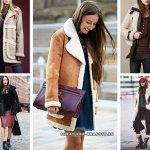 what to wear with a sheepskin coat