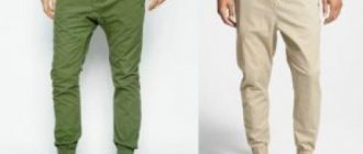 Штаны с резинкой внизу женские, как называются. Как называются мужские брюки с резинкой внизу