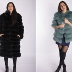Transformable fur coat from arctic fox 2