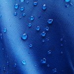 Water-resistant synthetic fabric